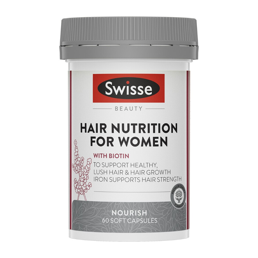 swisse beauty hair nutrition per le donne con biotina