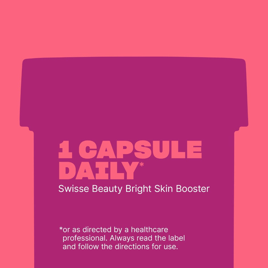 swisse beauty bright skin booster con nicotinamide