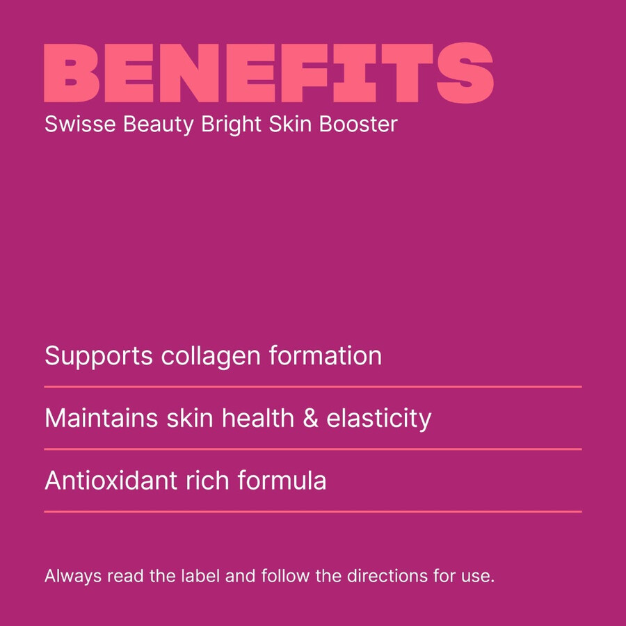 swisse beauty bright skin booster con nicotinamide
