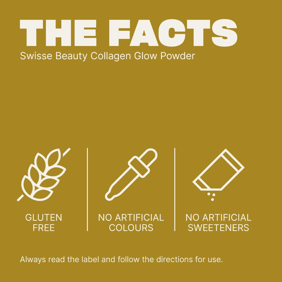 swisse beauty collagen glow powder con vitamina c