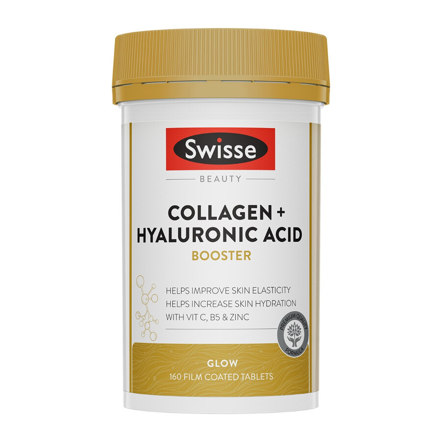 swisse beauty collagen acido ialuronico booster con vitamina c