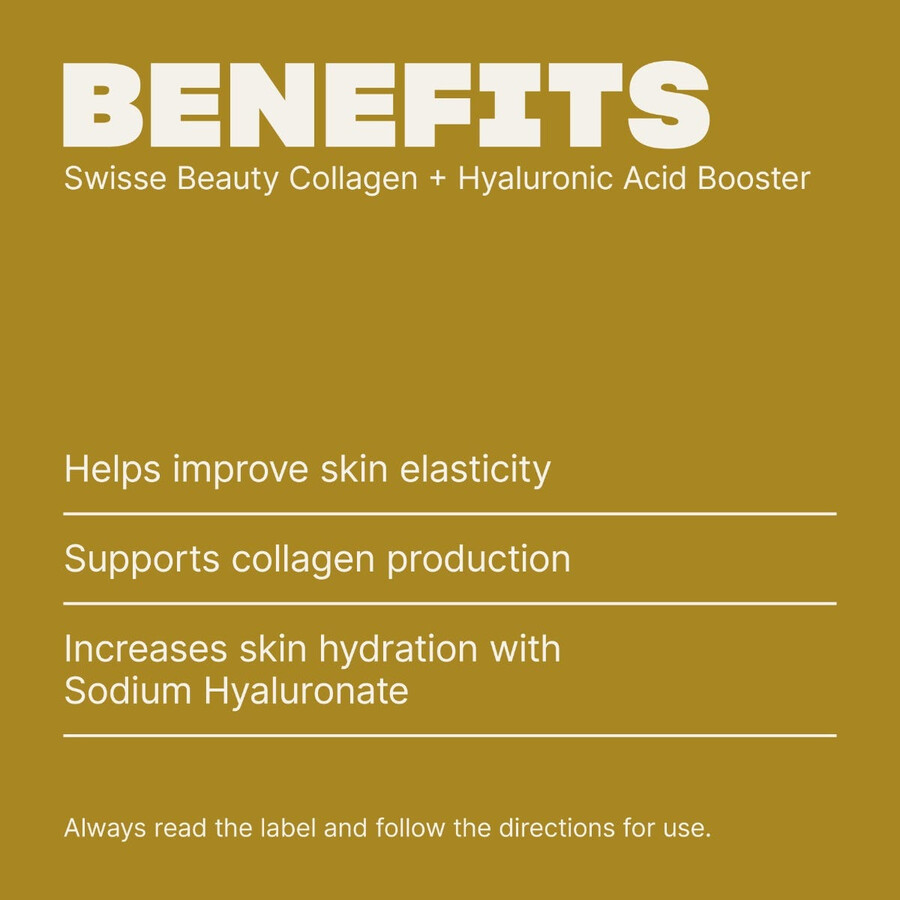 swisse beauty collagen acido ialuronico booster con vitamina c