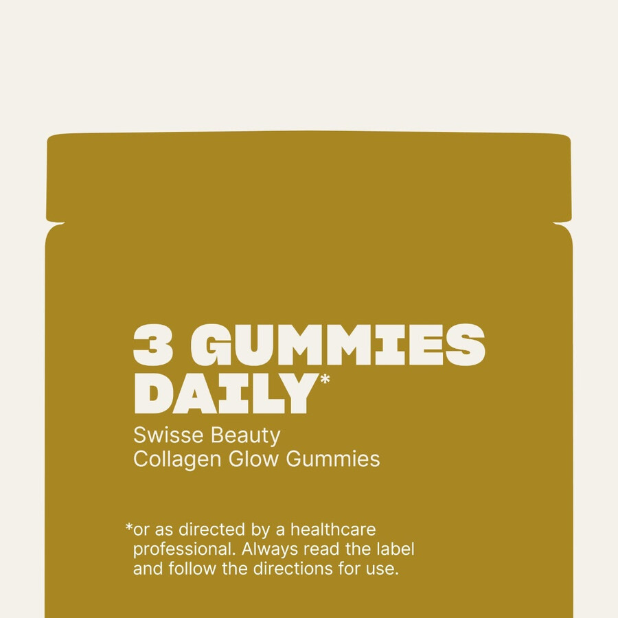 swisse beauty collagen glow gummies con peptidi di collagene
