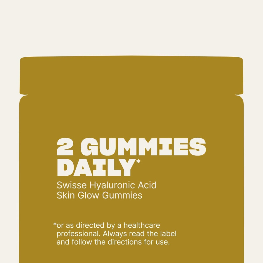 swisse hyaluronic acid skin glow gummies con vitamina c