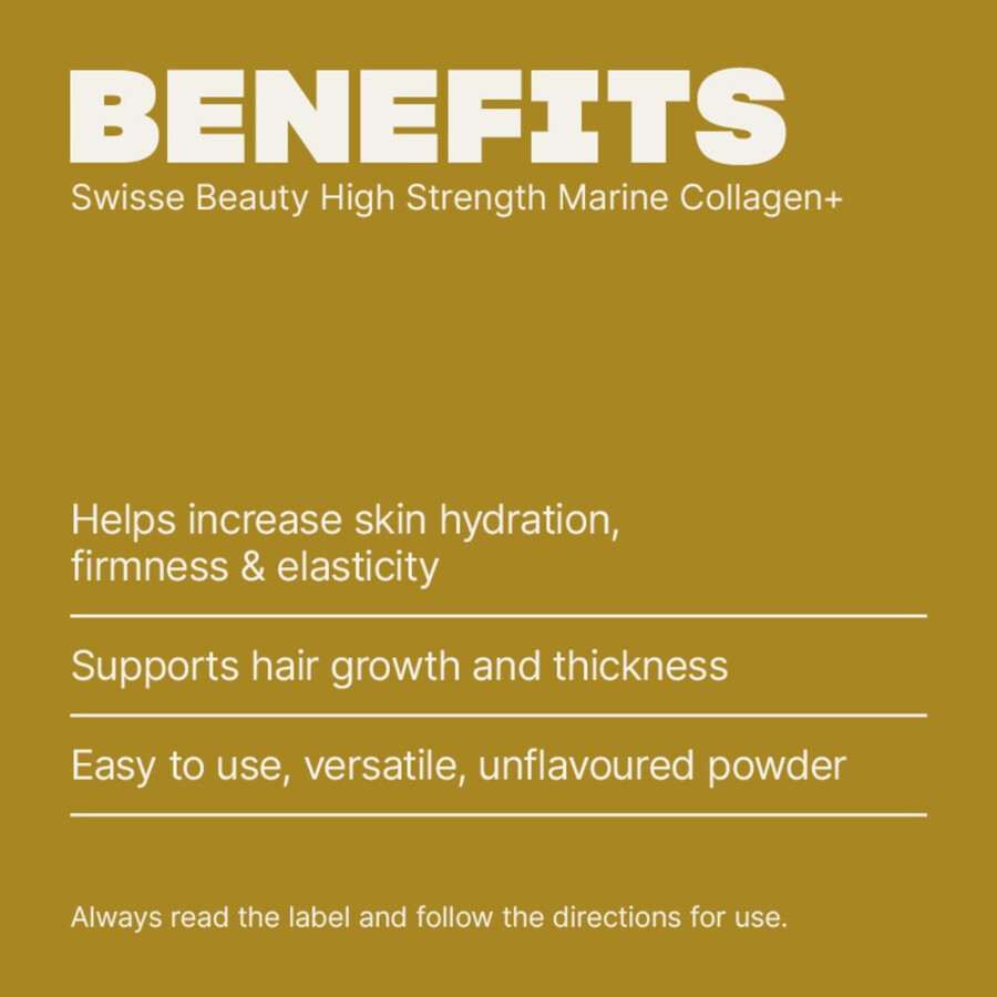 swisse beauty collagene marino ad alta resistenza polvere senza aromi