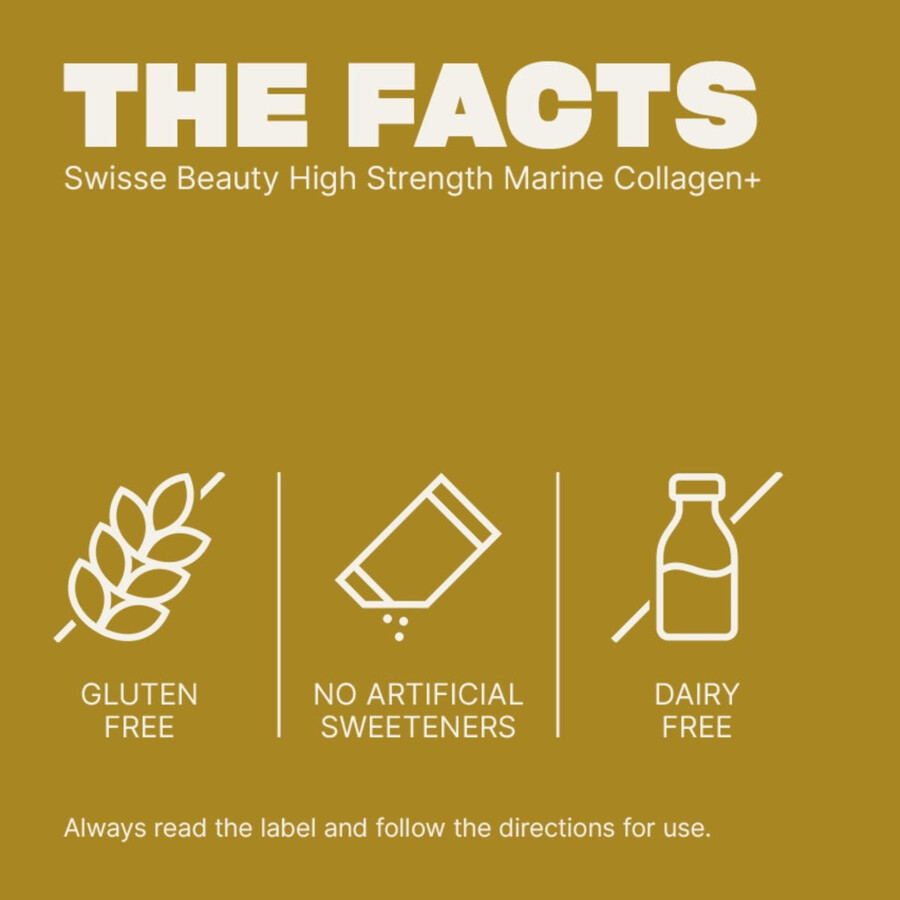 swisse beauty collagene marino ad alta resistenza polvere senza aromi