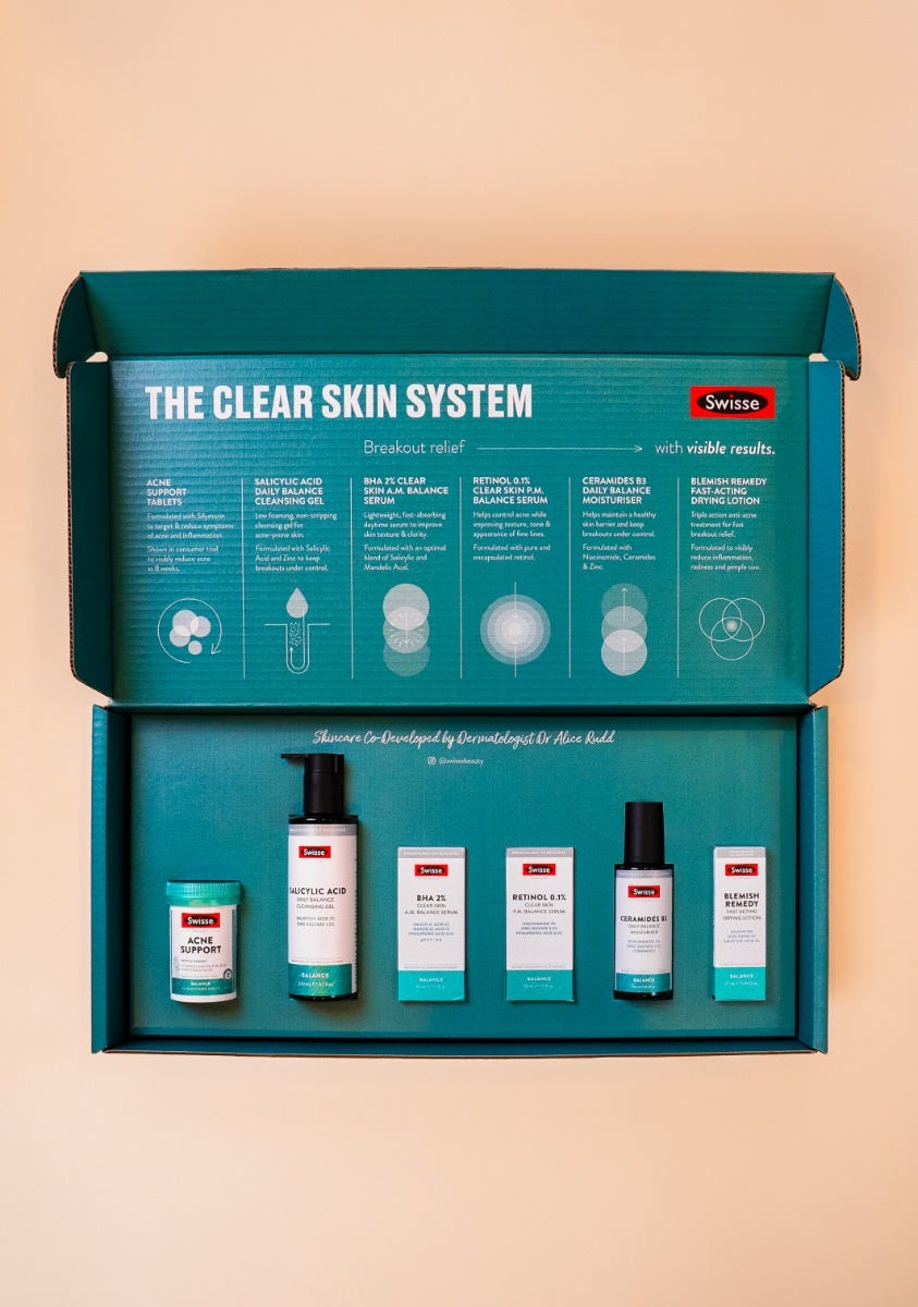 swisse beauty il sistema per una pelle pulita