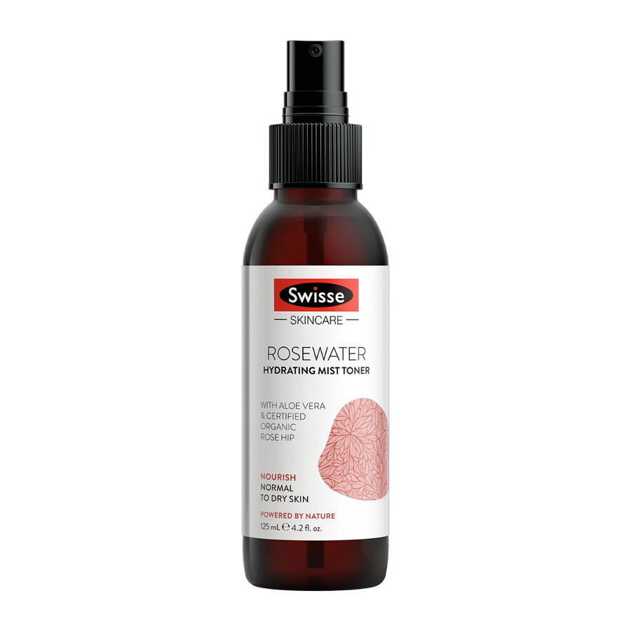 swisse skincare rosewater hydrating mist toner nutriente