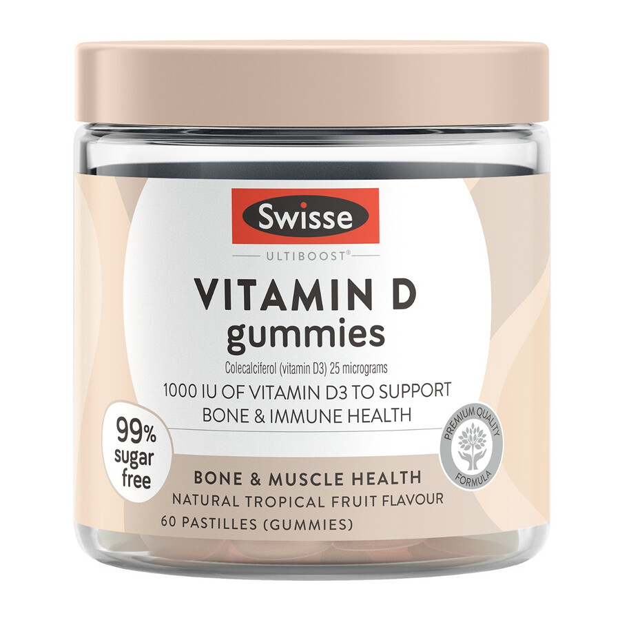 swisse ultiboost vitamin d gummies supporto per la salute delle ossa e del sistema immunitario