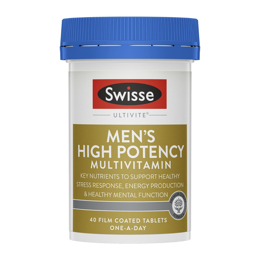 swisse ultivite mens high potency multivitaminico salute maschile