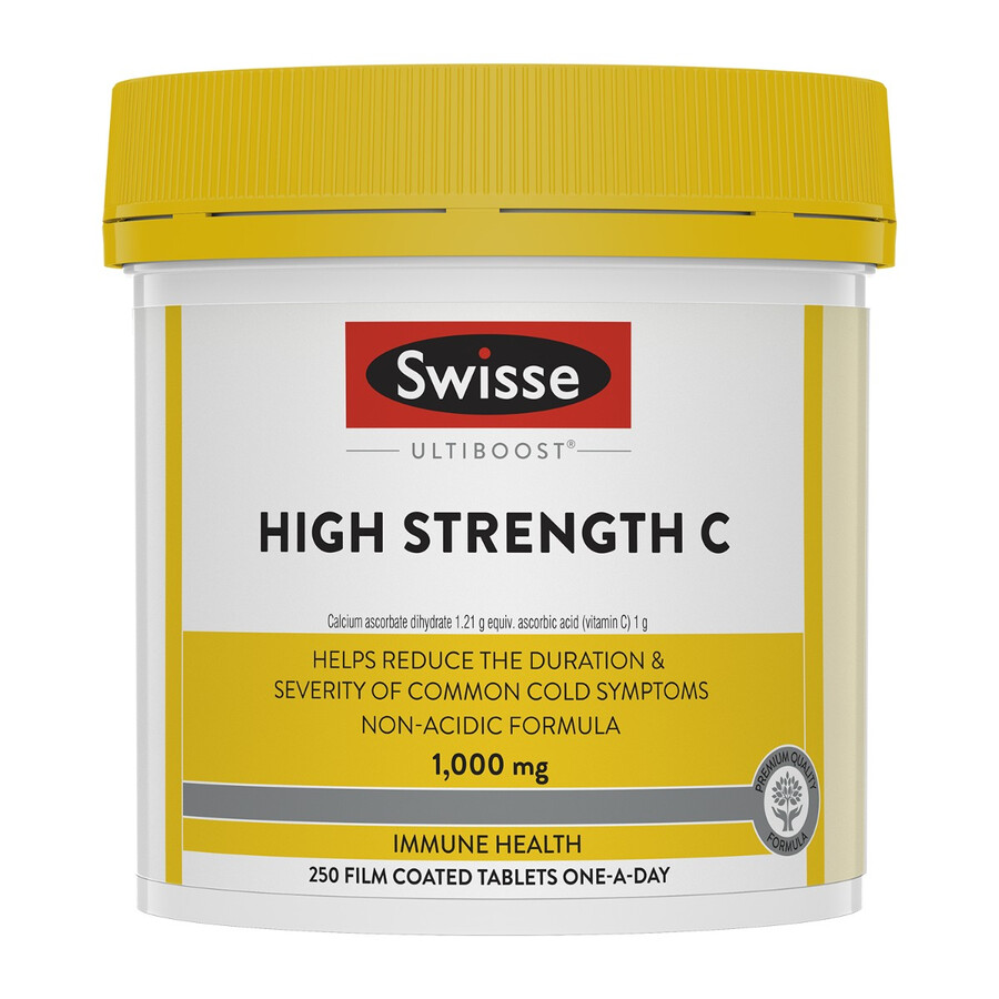 swisse ultiboost high strength c supporto immunitario giornaliero 1000 mg
