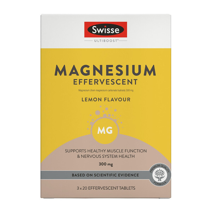 swisse ultiboost magnesio effervescente supporto muscolare