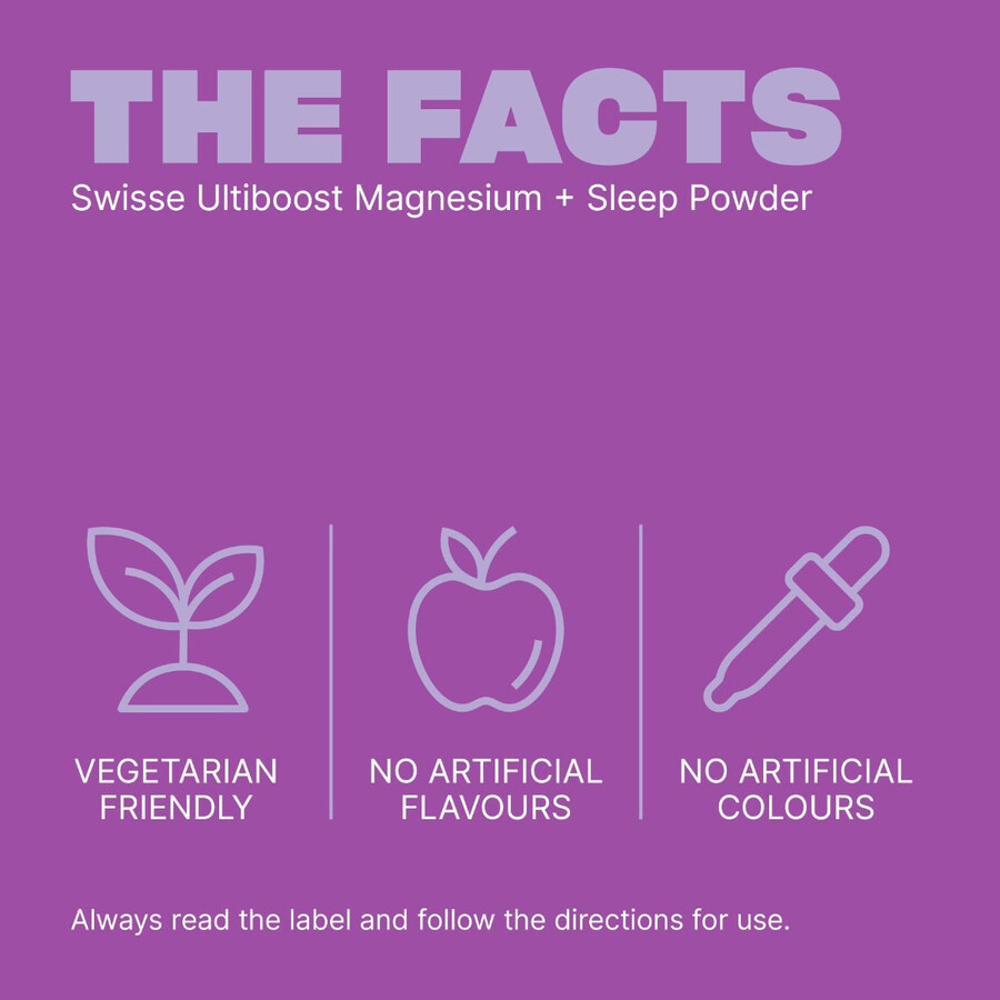 swisse ultiboost magnesio polvere per dormire supporto per il rilassamento muscolare