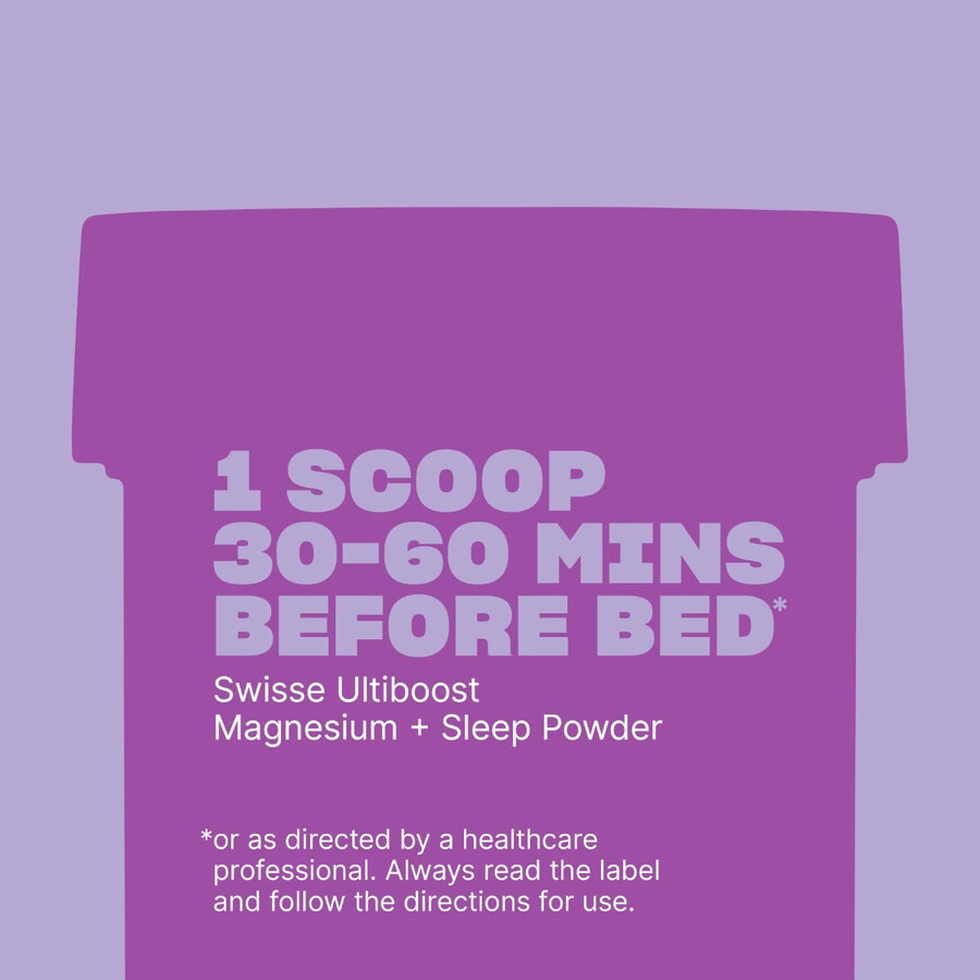 swisse ultiboost magnesio polvere per dormire supporto per il rilassamento muscolare
