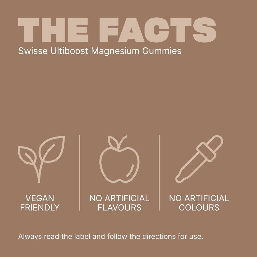 swisse ultiboost magnesium gummies supporto alla funzione muscolare