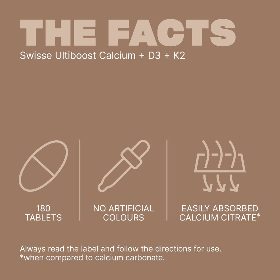 swisse ultiboost - calcio d3 k2