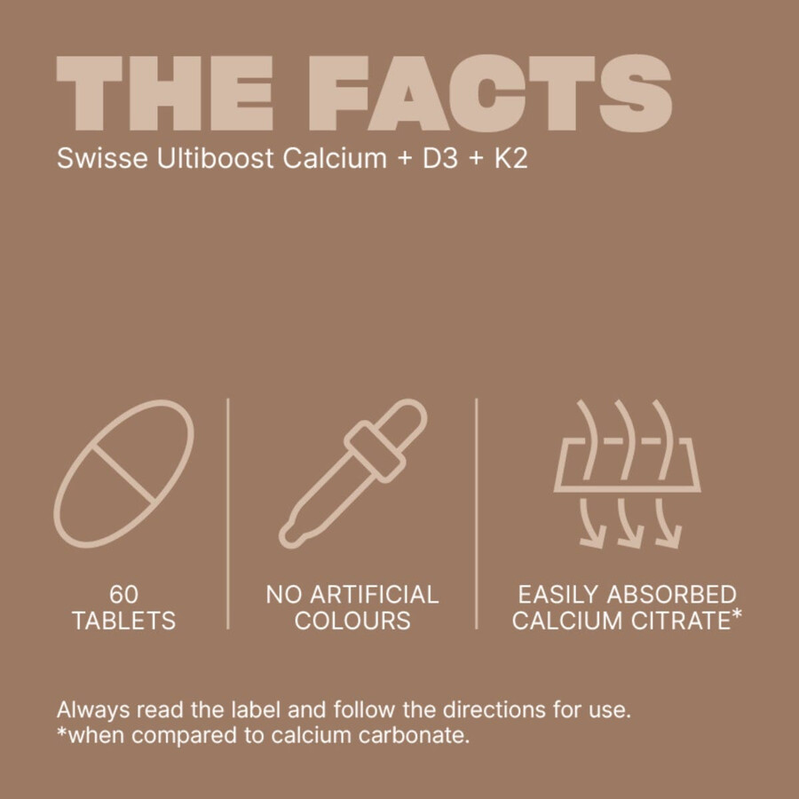 swisse ultiboost - calcio d3 k2