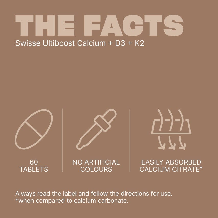 swisse ultiboost - calcio d3 k2