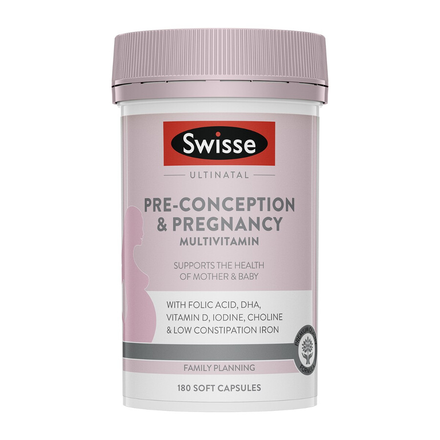 swisse ultinatal multivitaminico pre-concepimento e gravidanza