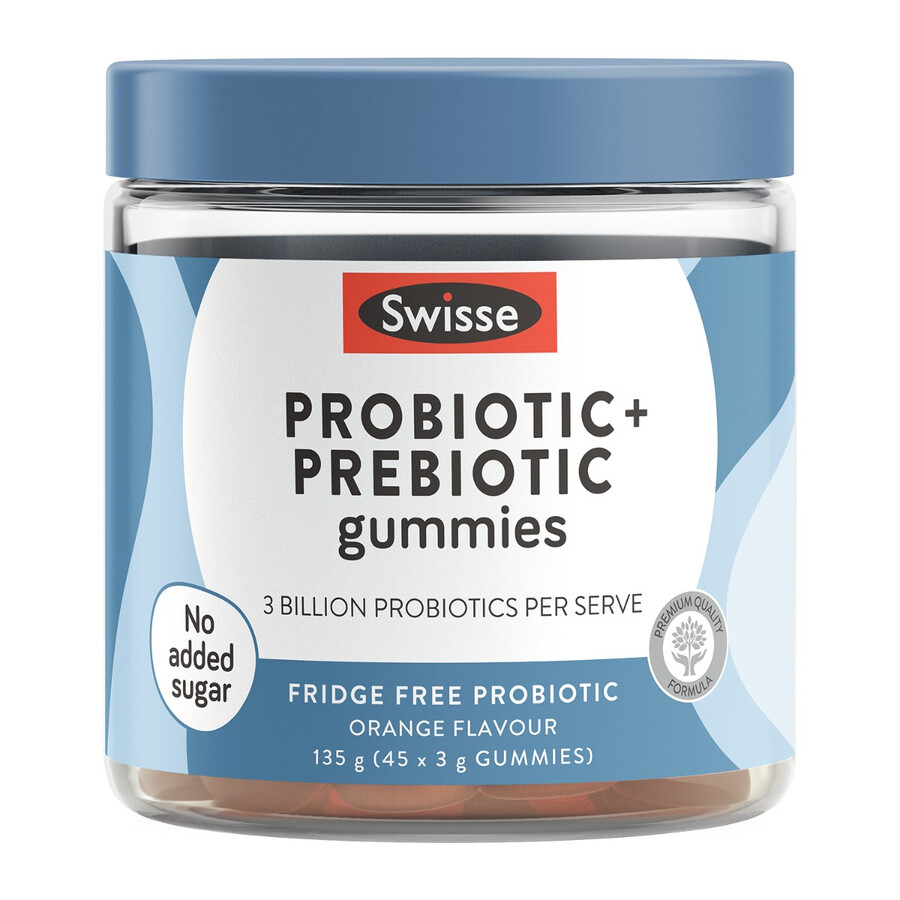 swisse probiotic prebiotic gummies 3 miliardi di ufc di probiotici