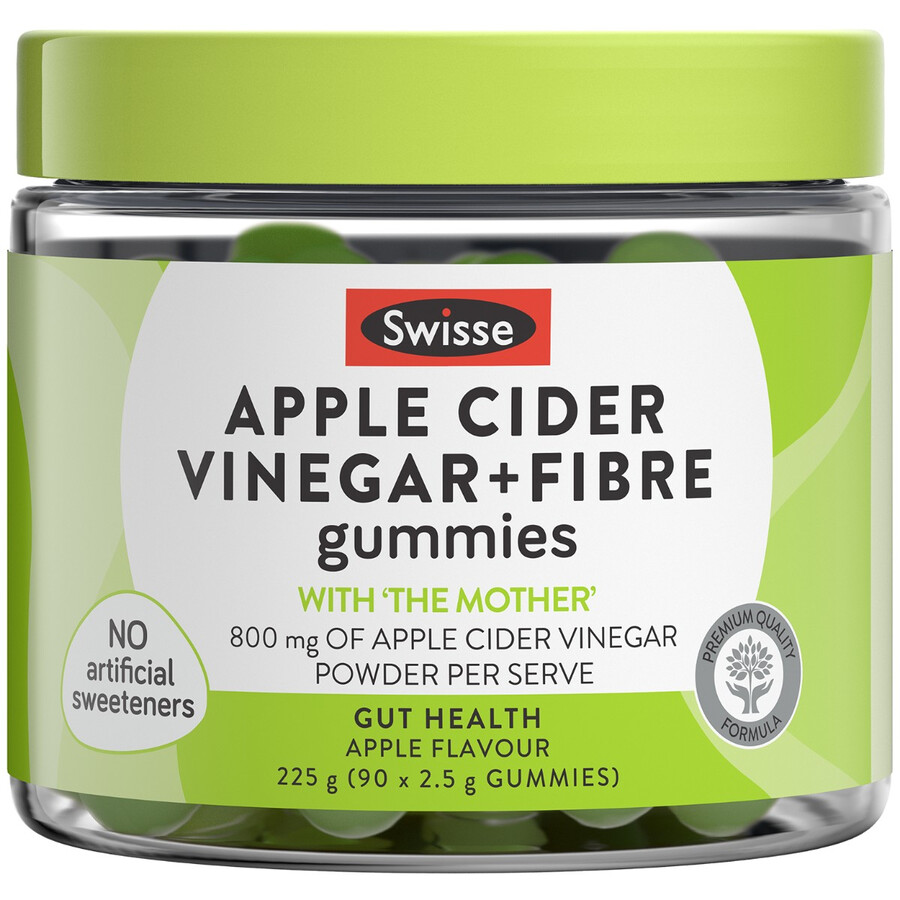 caramelle gommose allaceto di mele e fibre swisse salute intestinale