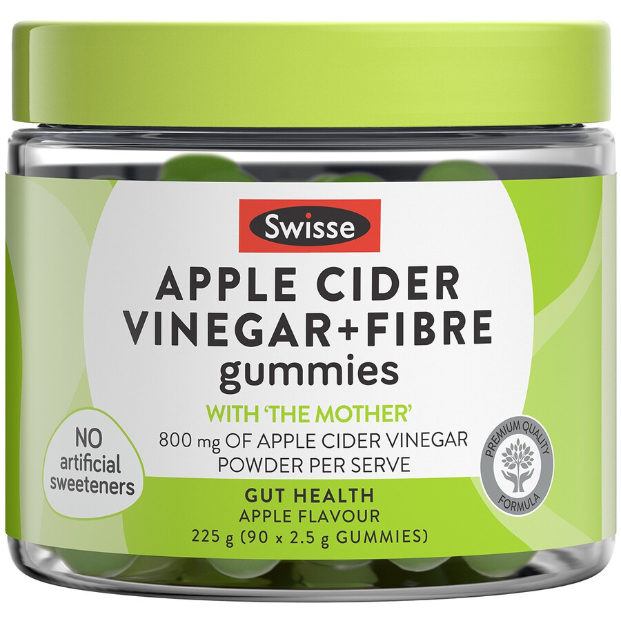caramelle gommose allaceto di mele e fibre swisse salute intestinale