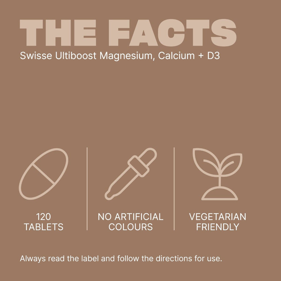 swisse ultiboost magnesio calcio vitamina d3 supporto muscolare