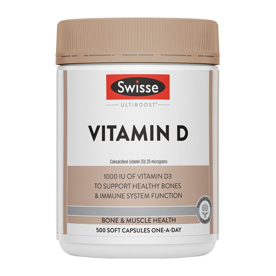 swisse ultiboost vitamina d supporta lassorbimento del calcio alimentare e la salute del sistema immunitario