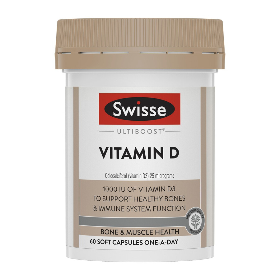 swisse ultiboost vitamina d supporta lassorbimento del calcio alimentare e la salute del sistema immunitario