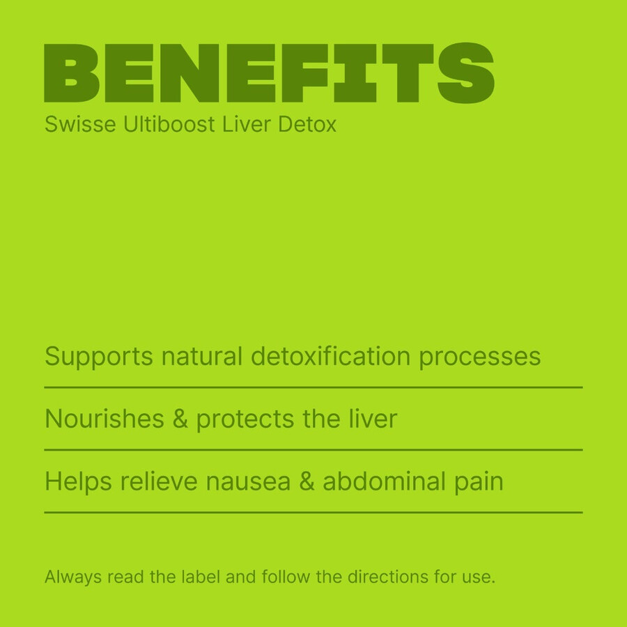 swisse ultiboost disintossicante per il fegato