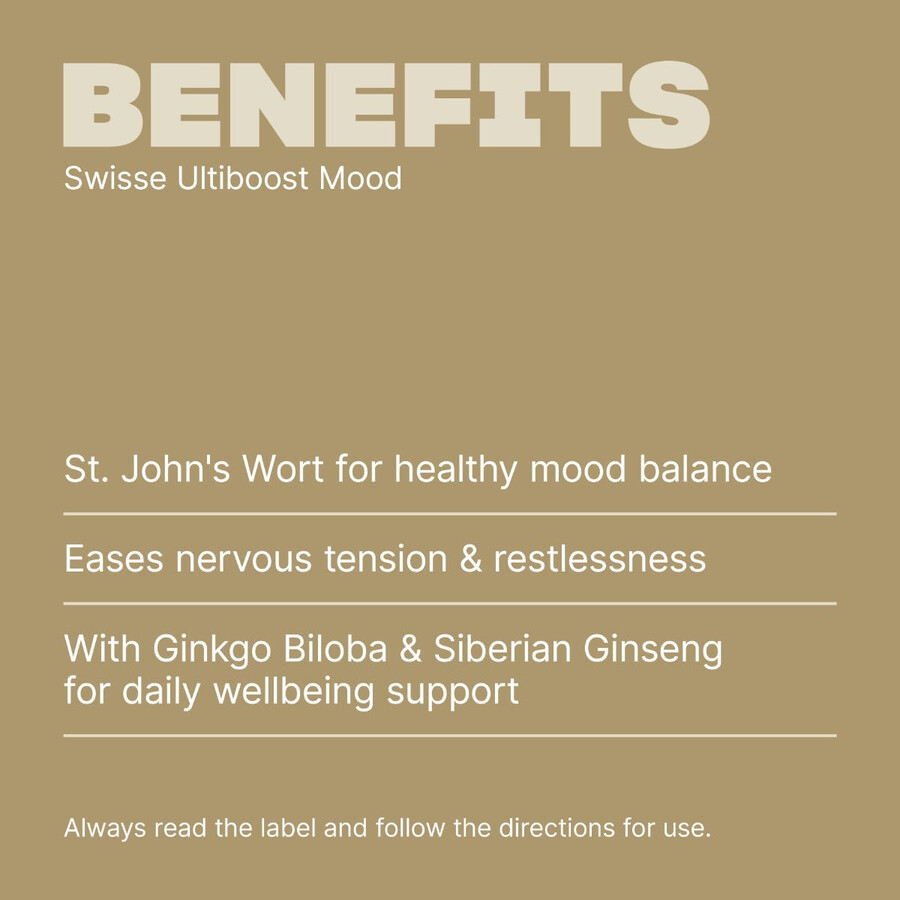 swisse ultiboost mood supporto per un sano equilibrio dellumore