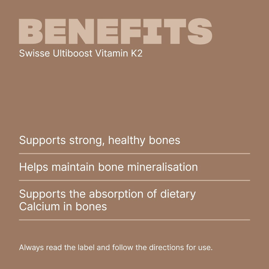 swisse ultiboost vitamina k2 supporto per ossa forti e sane