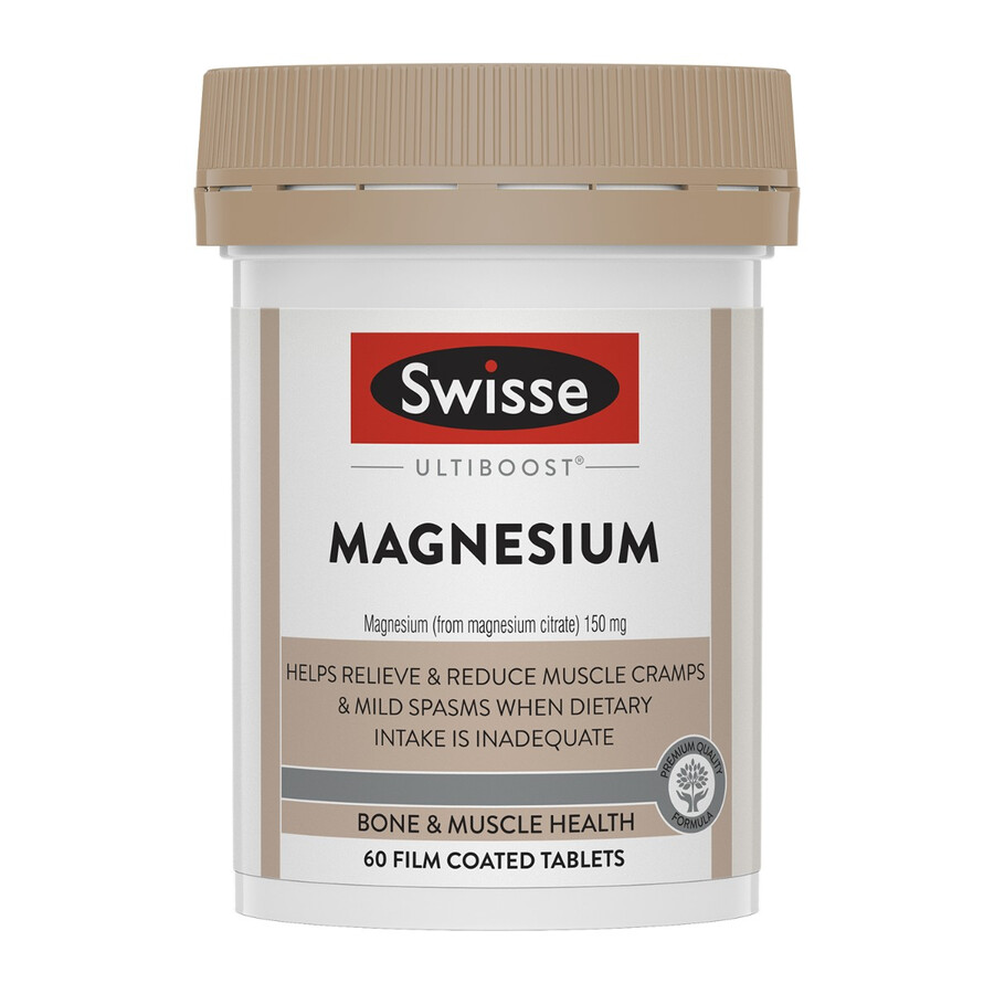 swisse ultiboost magnesio supporto per una sana funzione muscolare