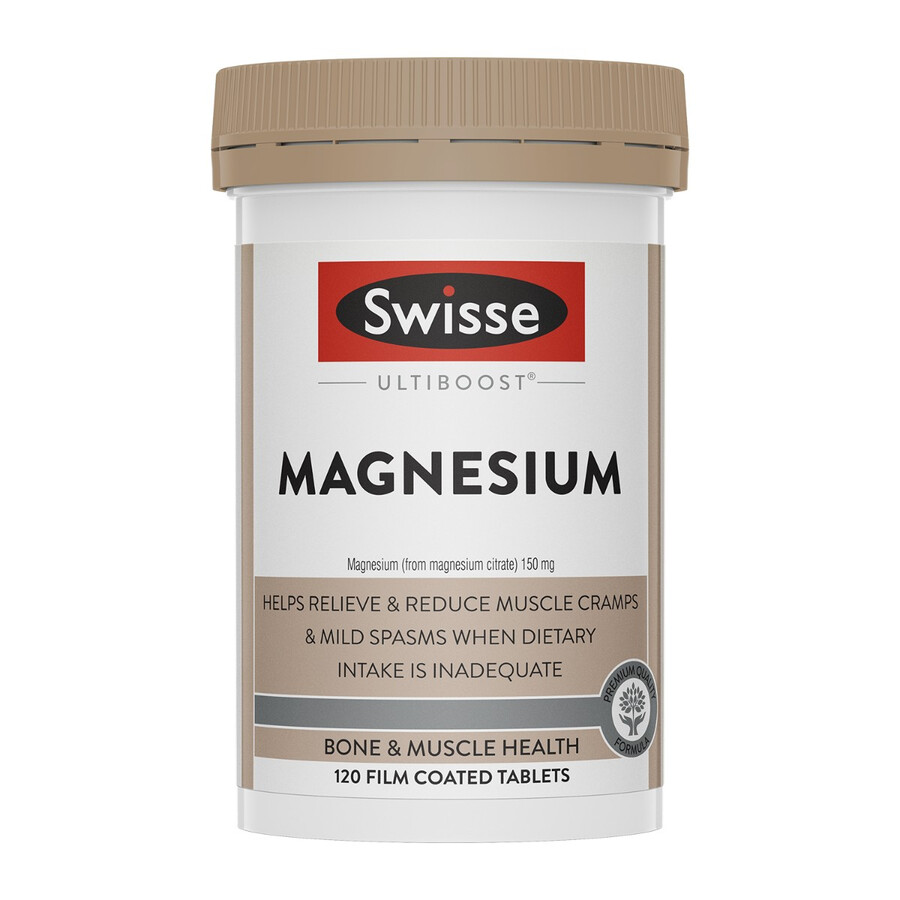swisse ultiboost magnesio supporto per una sana funzione muscolare