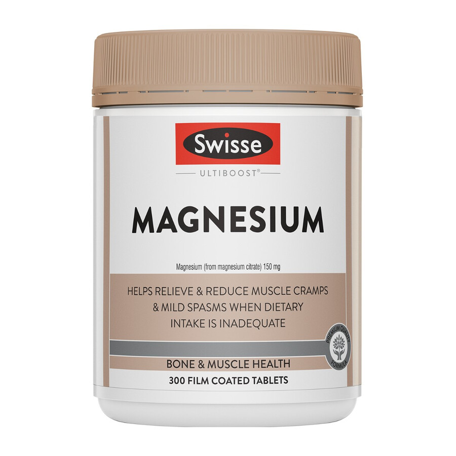 swisse ultiboost magnesio supporto per una sana funzione muscolare