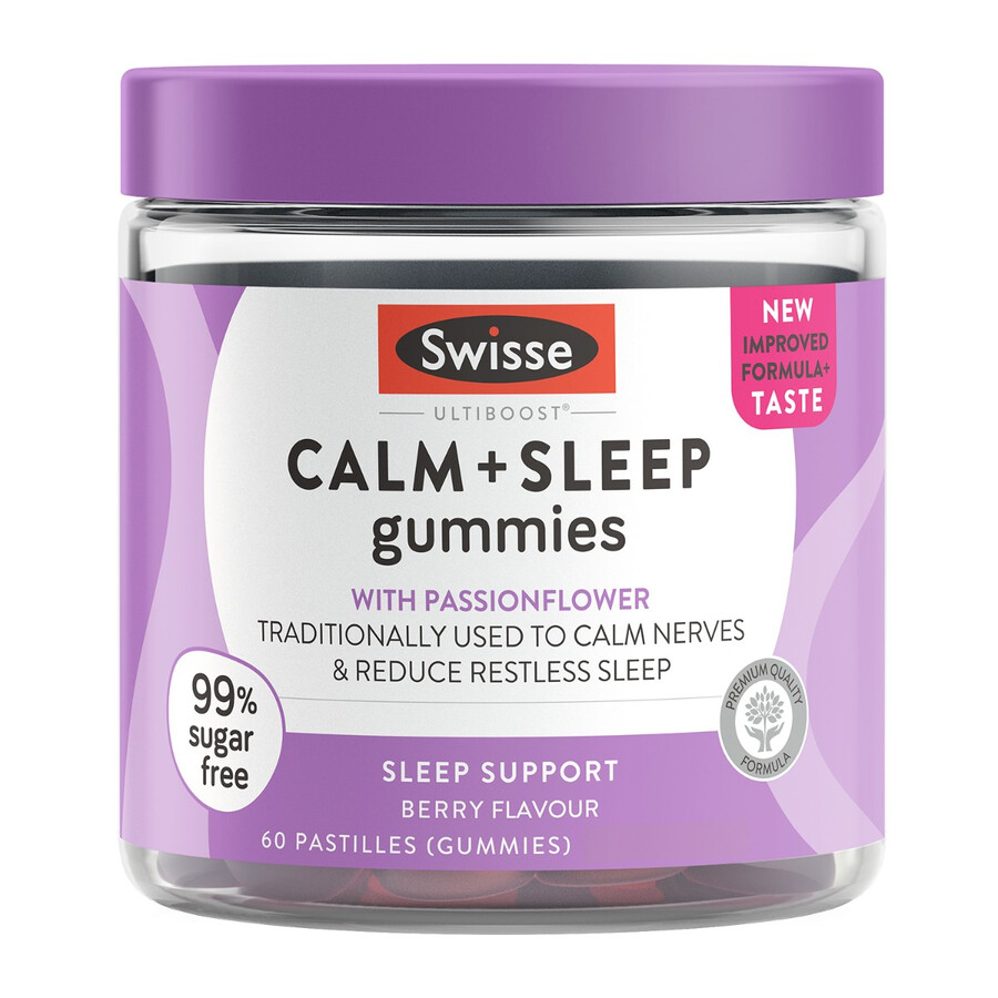 swisse ultiboost calm sleep gummies con passiflora