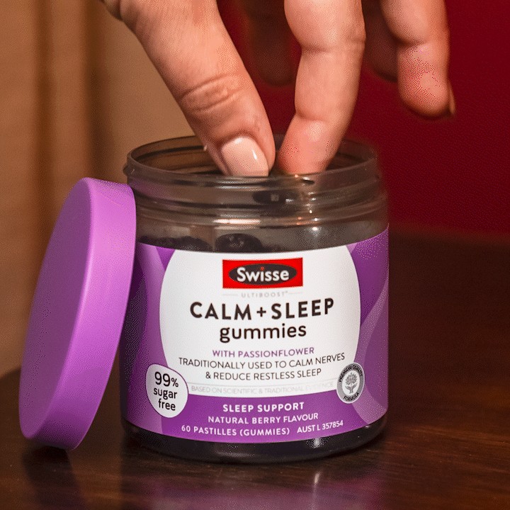 swisse ultiboost calm sleep gummies con passiflora