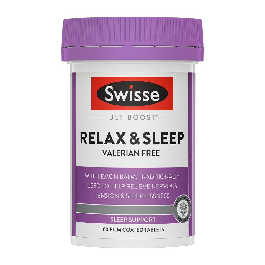 swisse ultiboost relax sleep supporto per il sonno senza valeriana