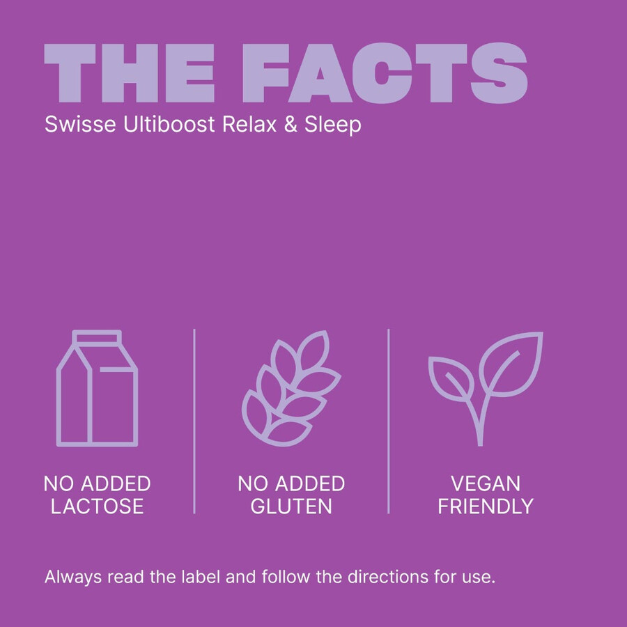 swisse ultiboost relax sleep supporto per il sonno senza valeriana