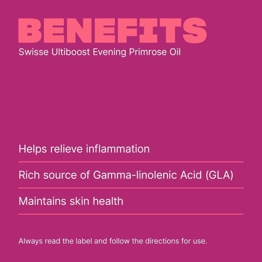 swisse ultiboost olio di enotera supporto per la salute della pelle
