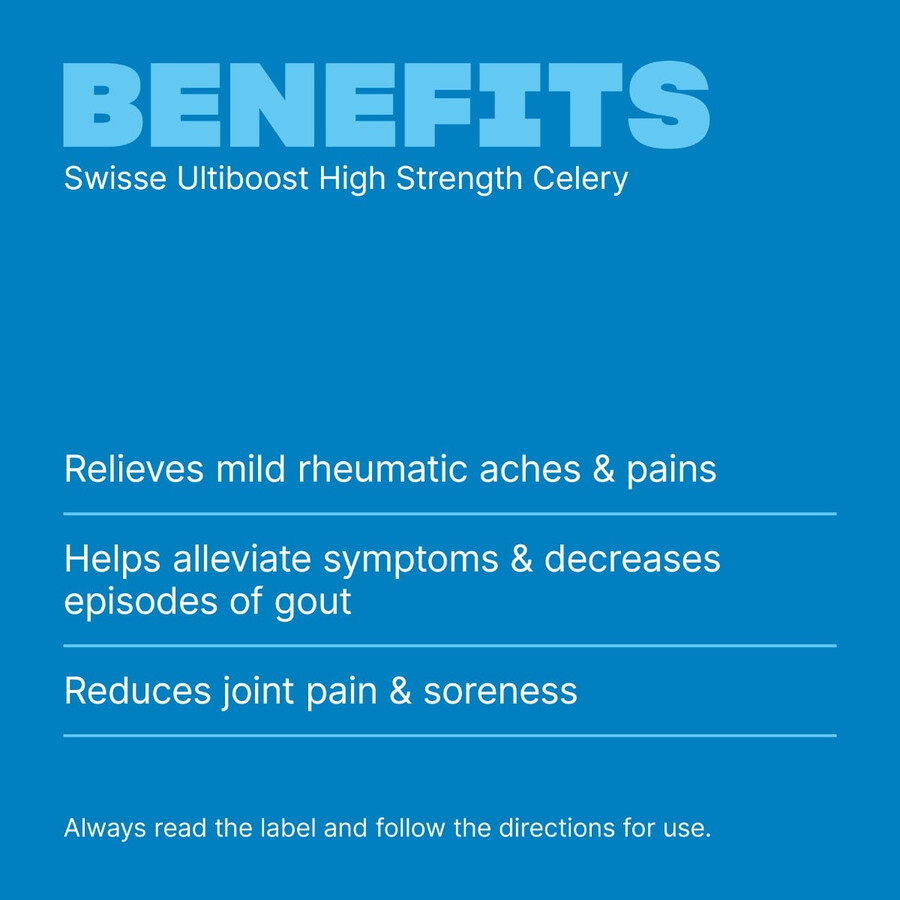 swisse ultiboost sedano ad alta potenza salute delle articolazioni