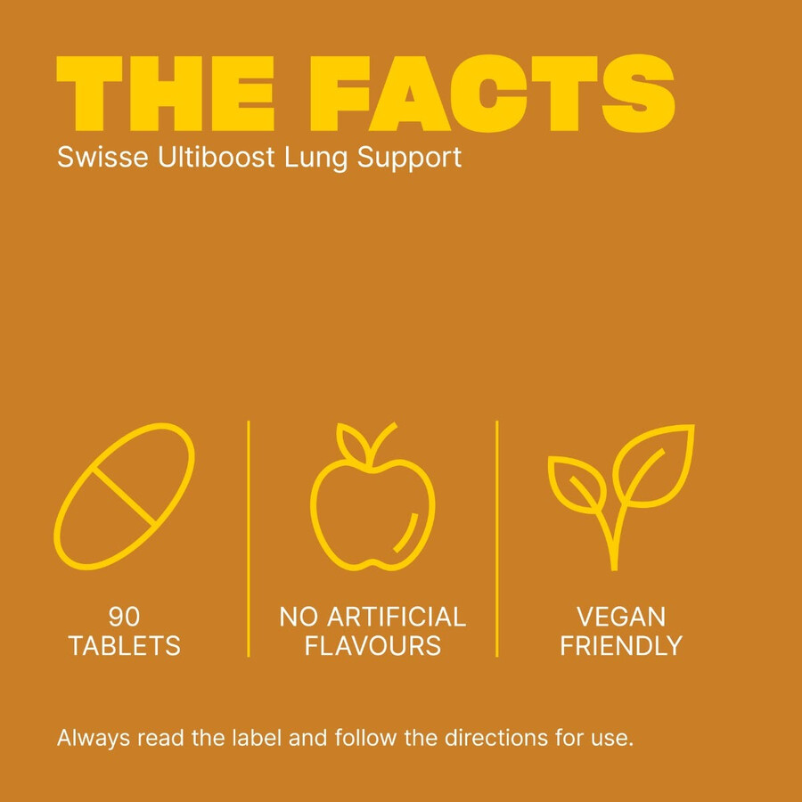 swisse ultiboost lung support miscela di erbe per la salute del sistema immunitario