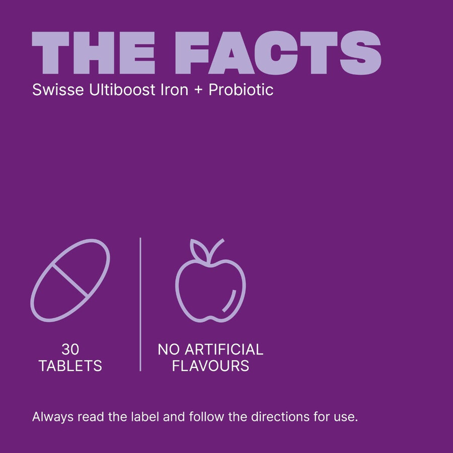 swisse ultiboost ferro probiotico con chelato di aminoacidi