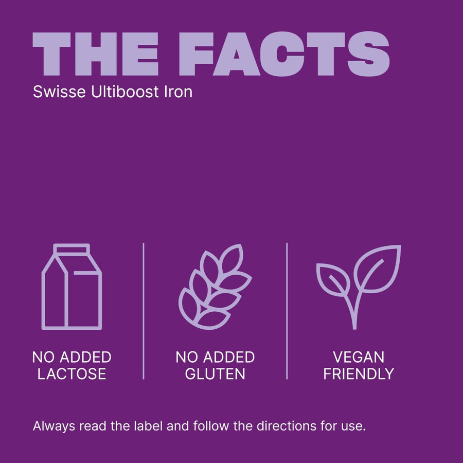 swisse ultiboost ferro con vitamina c