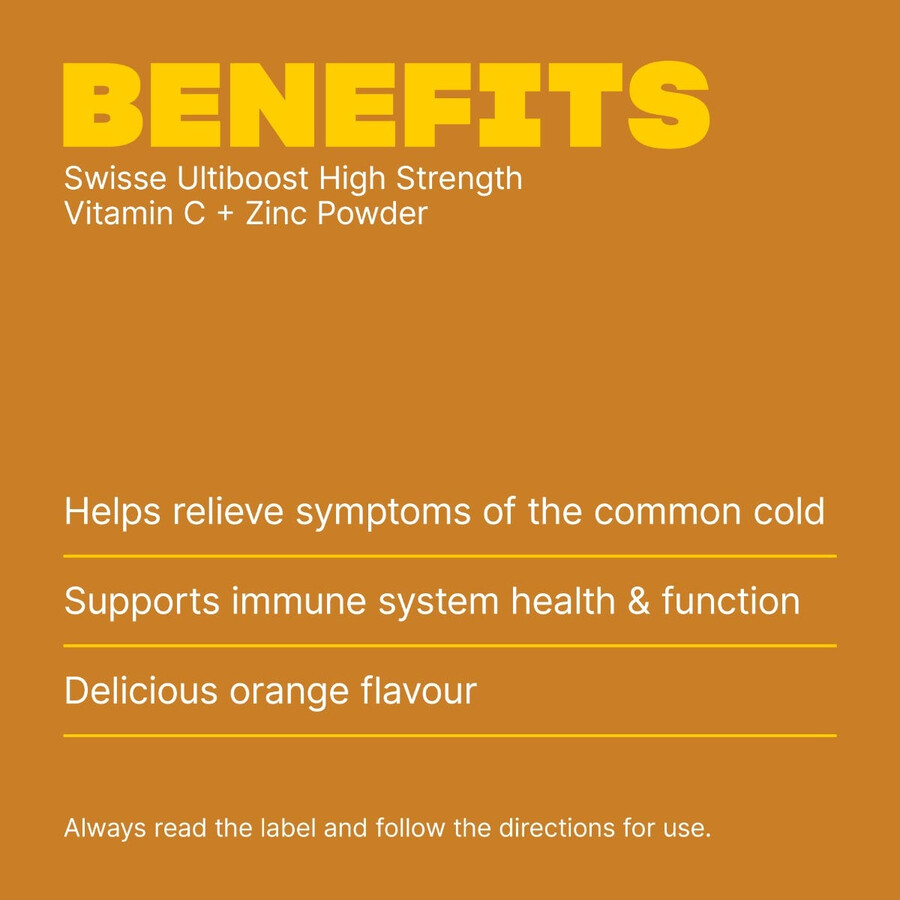 swisse ultiboost vitamina c ad alta potenza polvere di zinco allarancia supporto per la salute del sistema immunitario
