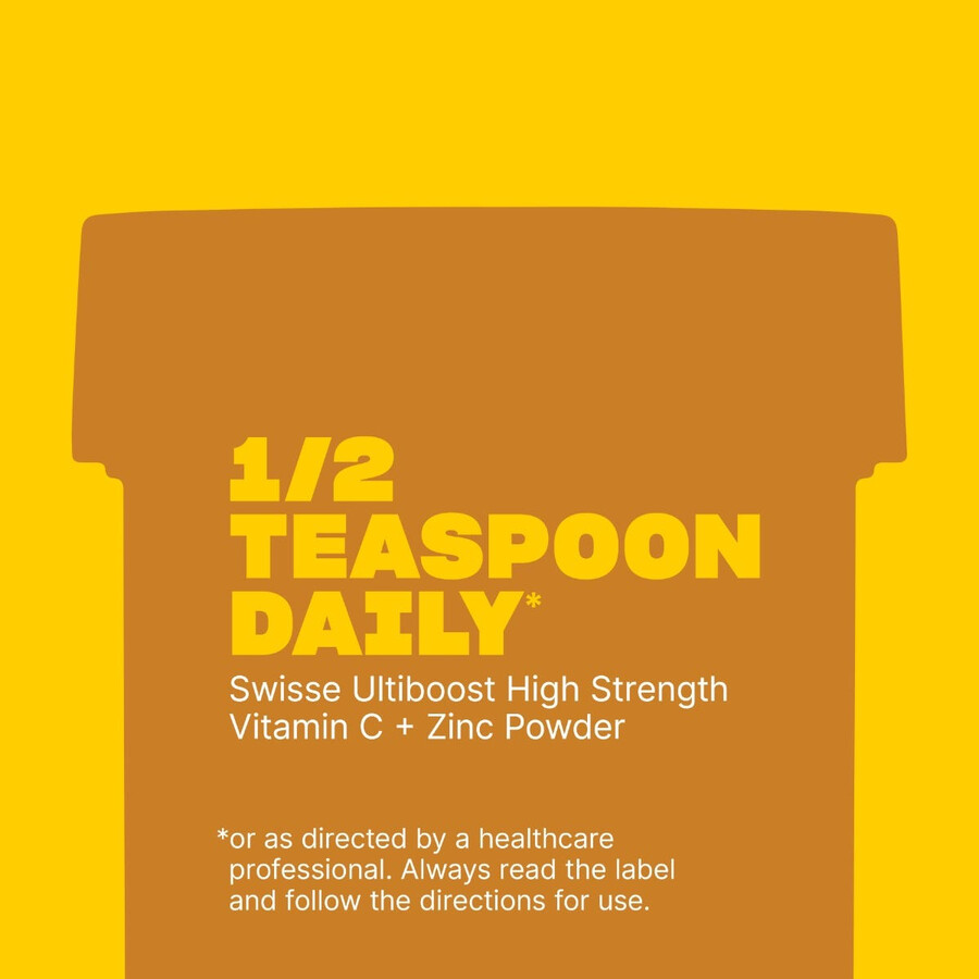 swisse ultiboost vitamina c ad alta potenza polvere di zinco allarancia supporto per la salute del sistema immunitario