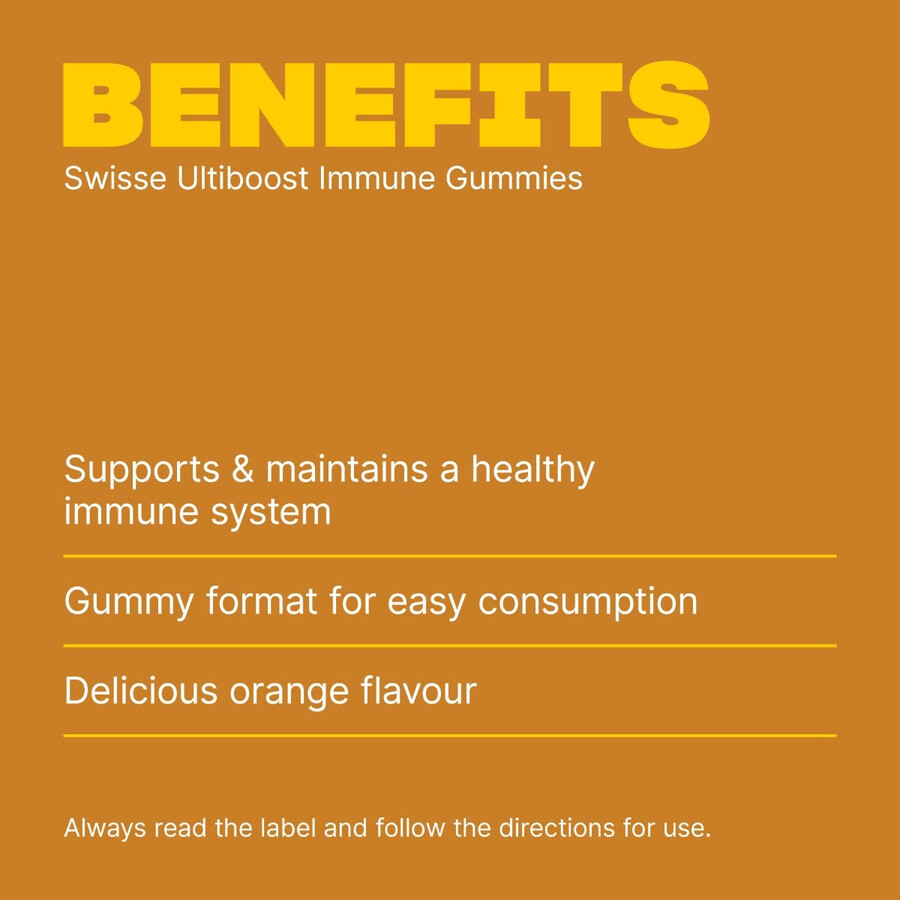 swisse ultiboost immune gummies un pratico supporto per la salute del sistema immunitario