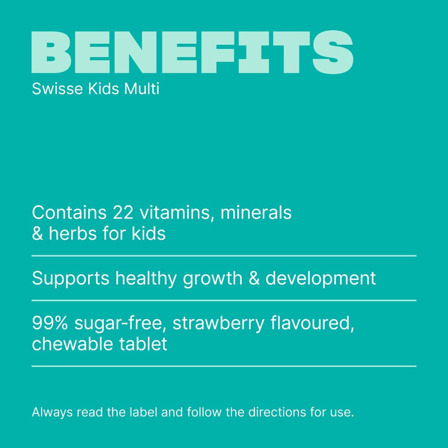 swisse kids multi supporto generale per la salute e il benessere