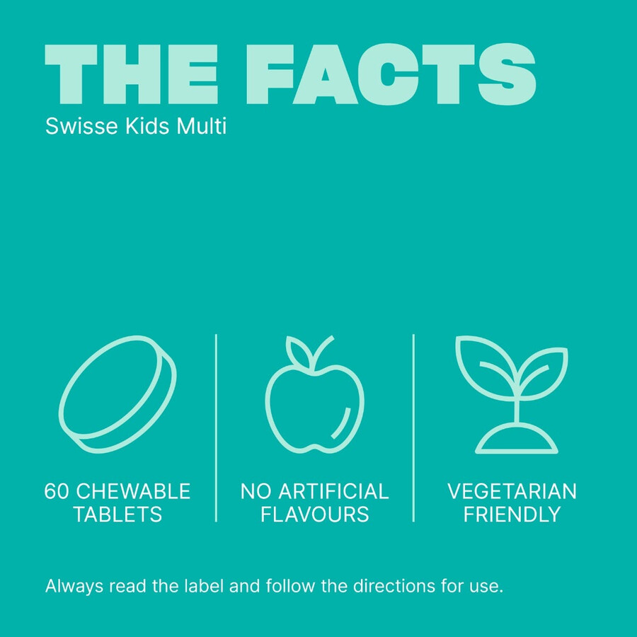 swisse kids multi supporto generale per la salute e il benessere