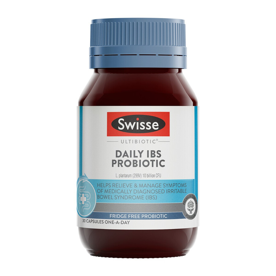 swisse ultibiotic daily ibs probiotic supporto per la salute intestinale